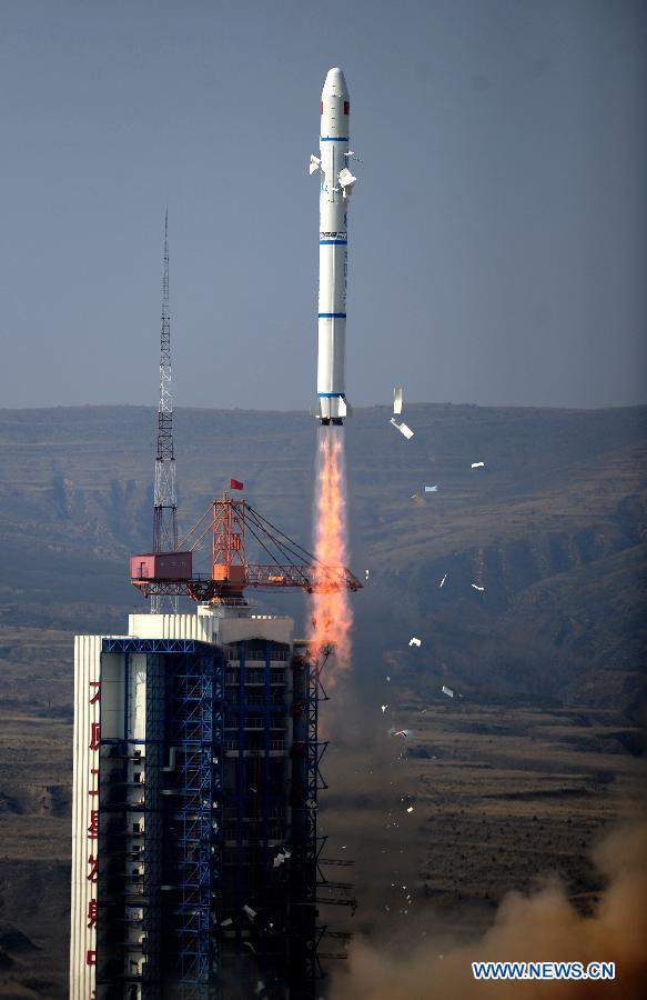 China Launches Two Demonstration Satellites to Space